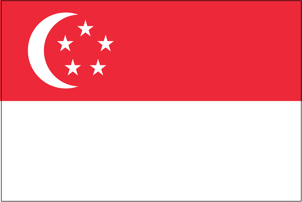 싱가포르 국기 /위키피디아