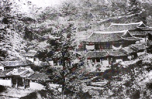 1904년 북한산성 행궁 사진 /문화재청