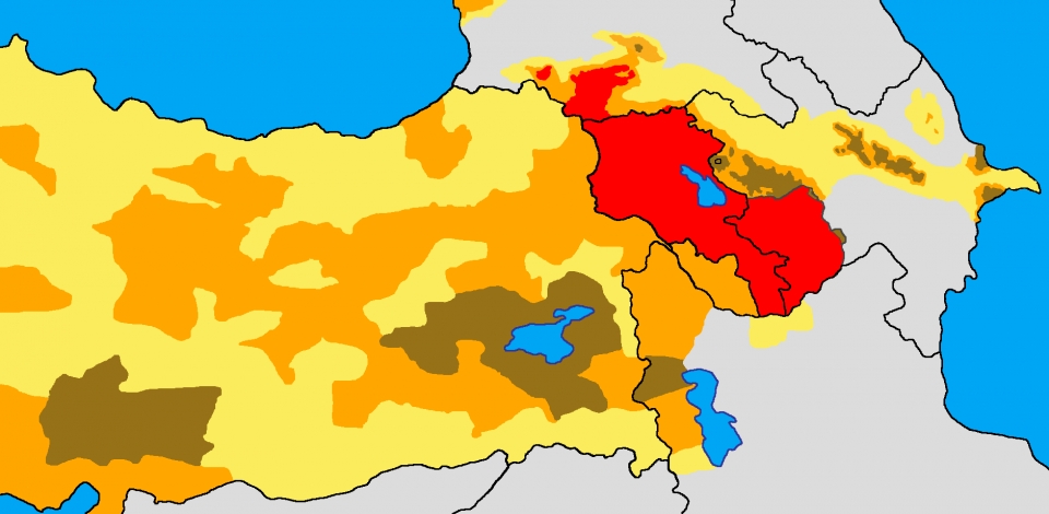 아르메니아인 인종분포 /위키피디아