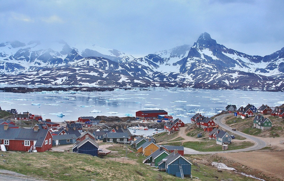그린란드의 마을 Sermersooq /위키피디아