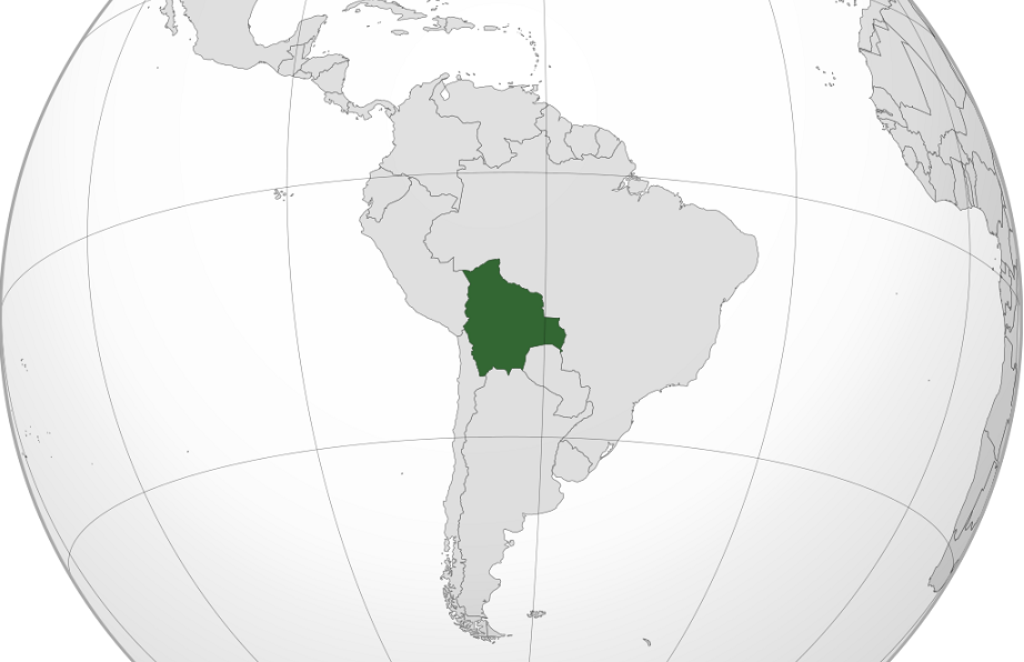 볼리비아 위치 /위키피디아