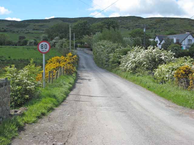 북아일랜드와 아일랜드공화국 사이 킬린(Killeen) 마을. 국경선이 그어져 있지 않다. /위키피디아.