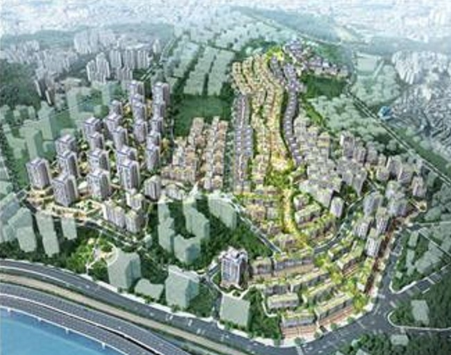 한남3 재개발사업 배치도(조감도) /자료: 서울시