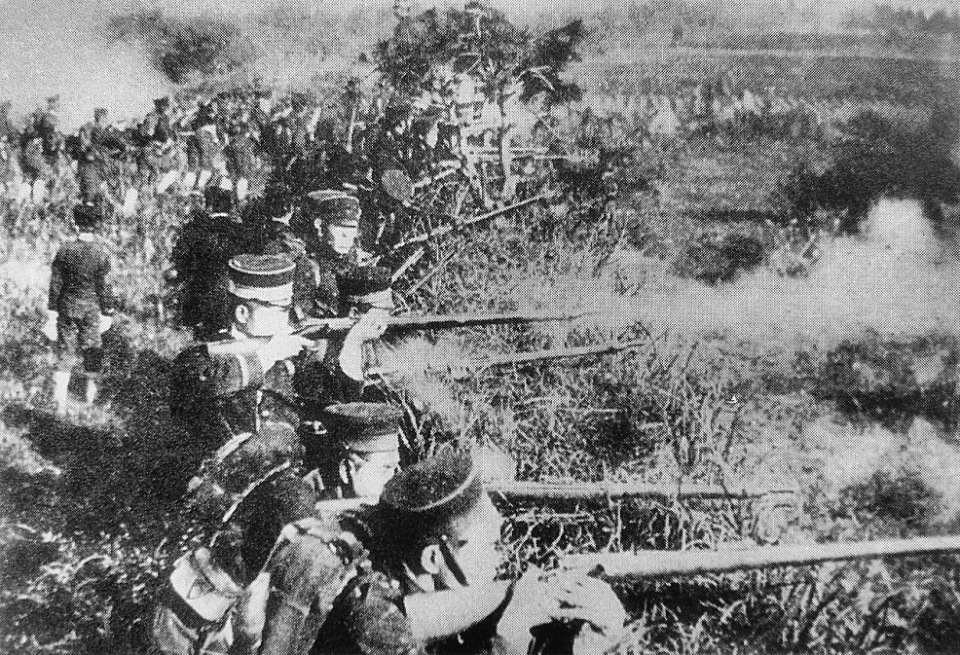 청일 전쟁의 일본군 /위키피디아
