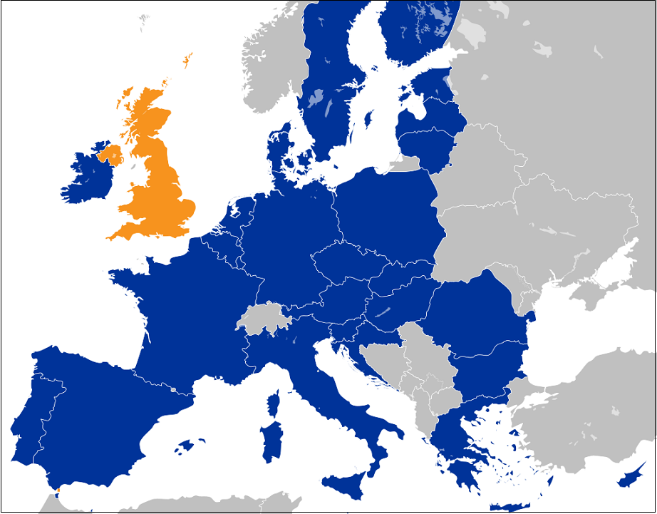 EU와 영국 /위키피디아