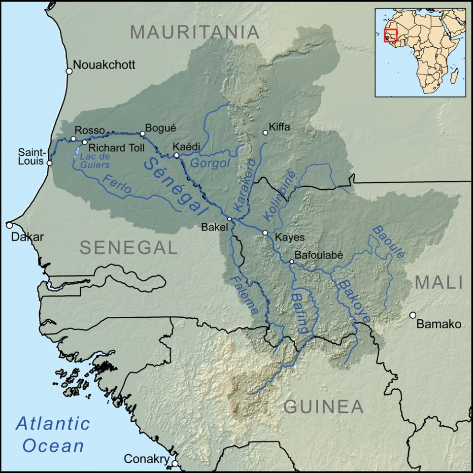 세네갈 강 유역 /위키피디아