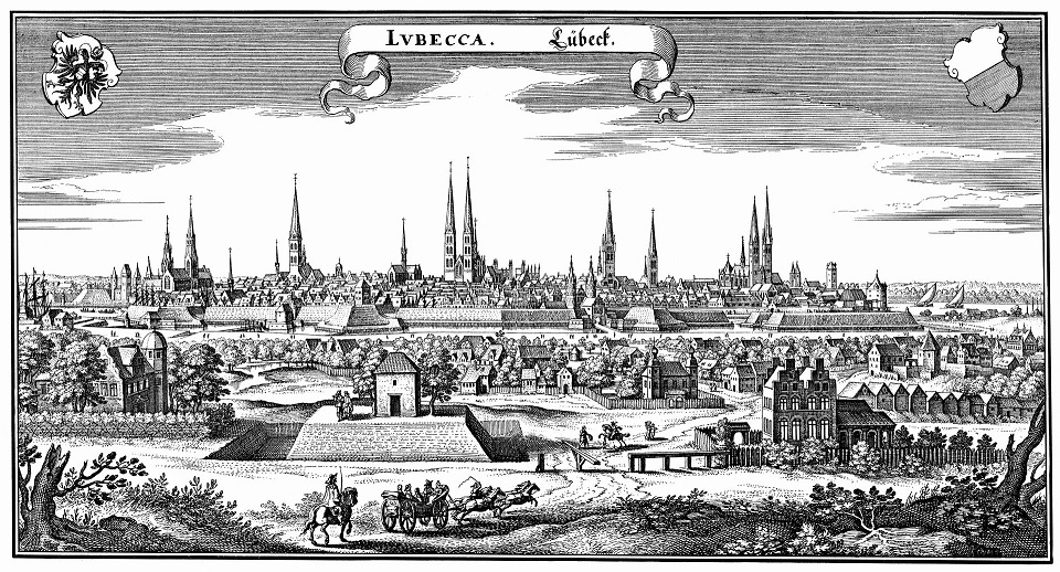 1641년 뤼베크 /위키피디아