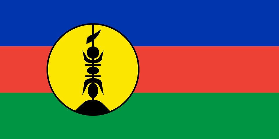 뉴칼레도니아의 카나크 민족해방전선 기 /위키피디아