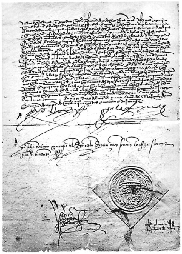 유대인 추방을 명령한 1492년 알람브라 칙령 /위키피디아