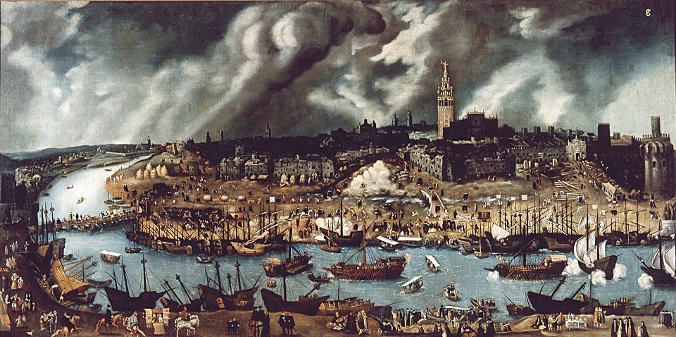 16세기 유럽에서 가장 번성한 스페인 세비야 항. /위키피디아