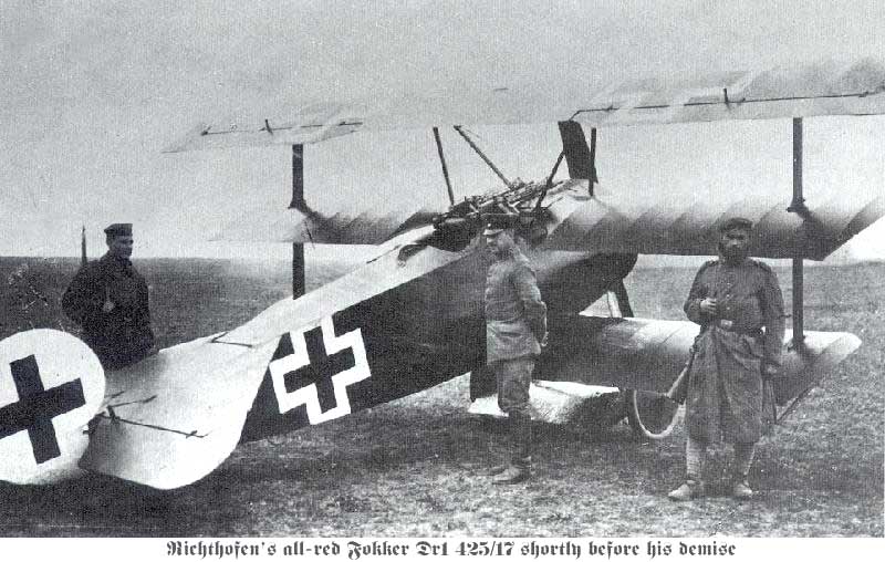 1차 대전 때 독일제 포커 비행기 /위키피디아