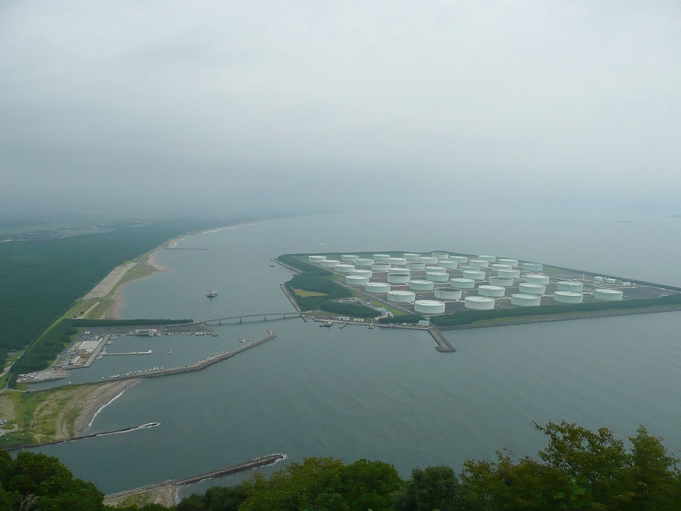 일본의 시부시 석유비축시설 /위키피디아
