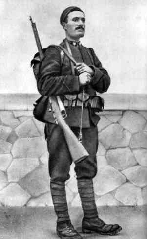 1917년 무솔리니 /위키피디아