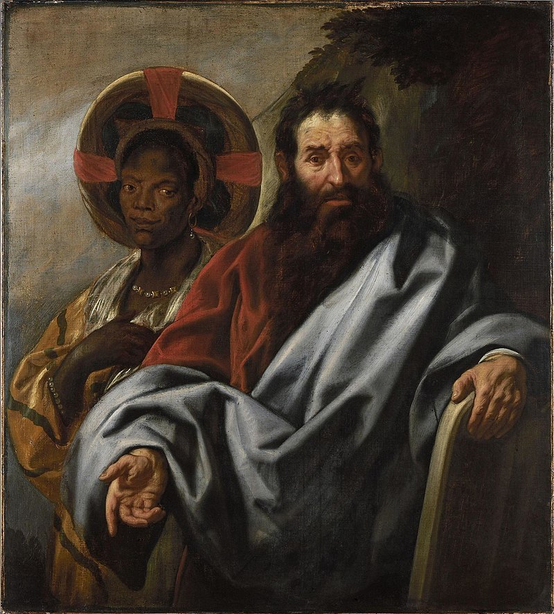 모세와 에티오피아인 아내(Jacob Jordaens, 1650) /위키피디아