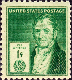 미국 우표 속 휘트니(1940) /위키피디아