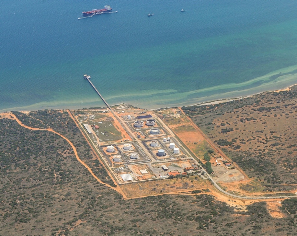 마르가리타 섬의 베네수엘라 원유시설 /위키피디아