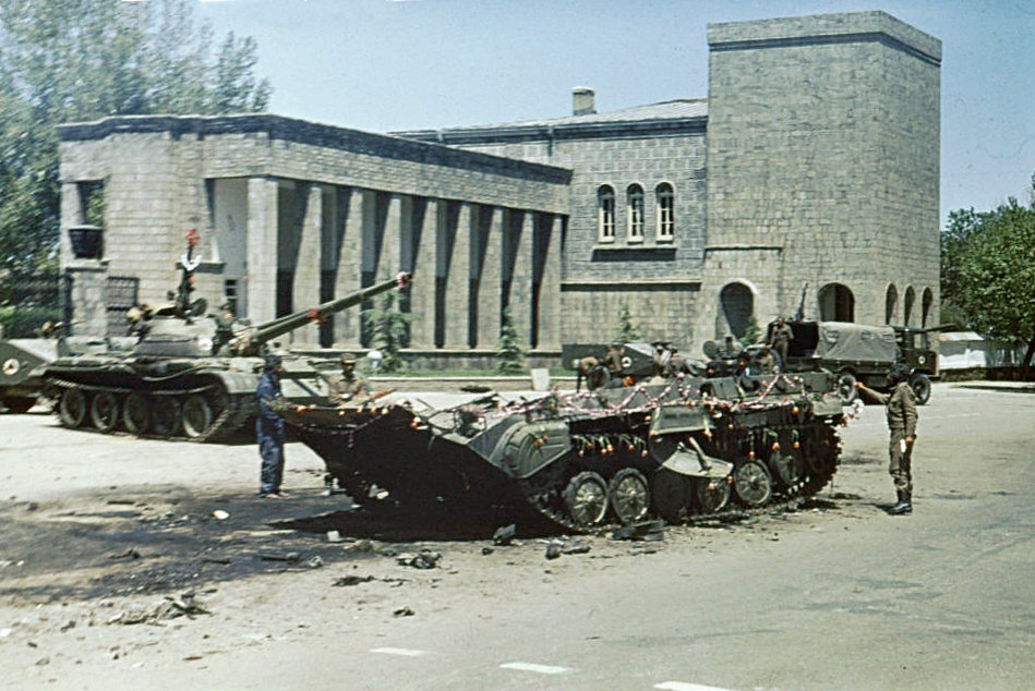 1978년 아프가니스탄 인민혁명당이 주도한 쿠데타군 /위키피디아