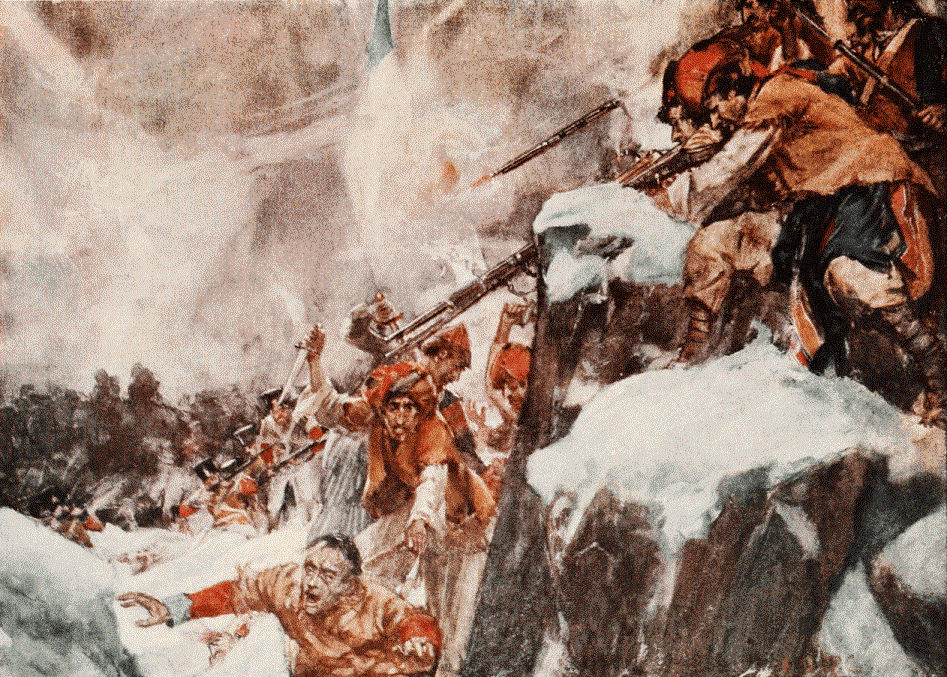 1842년 1월 아프가니스탄 반란군의 영국인 살육 /위키피디아