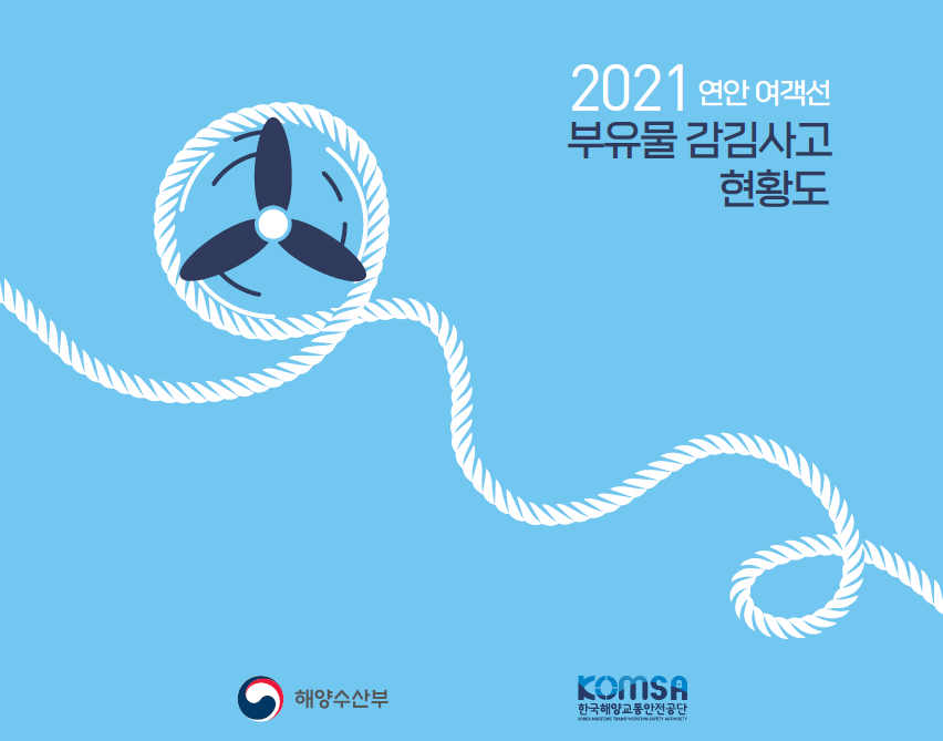 2021 연안여객선 부유물 감김사고 현황도 표지 /해수부