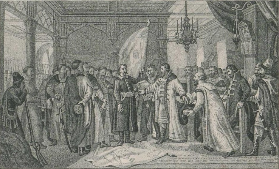 1654년 1월 8일 페레야슬라브 회의 /위키피디아