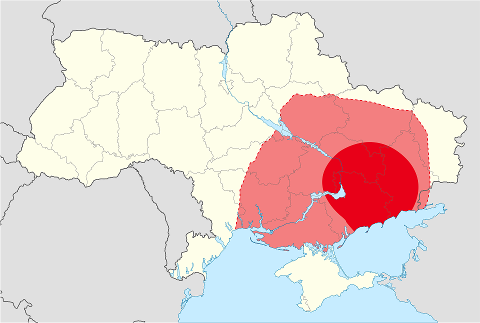 우크라이나 자유지구 범위 /위키피디아
