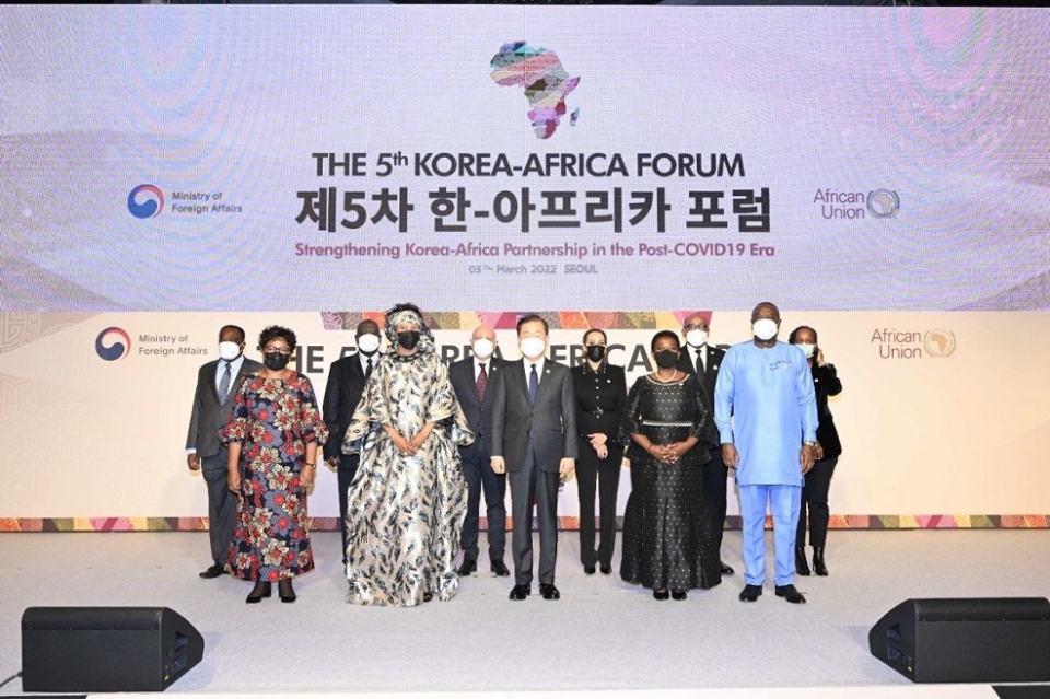 우리 정부와 아프리카연합(AU)이 공동으로 제5차 한-아프리카 포럼이 3일 서울 롯데호텔에서 개최되고 있다. /사진=외교부