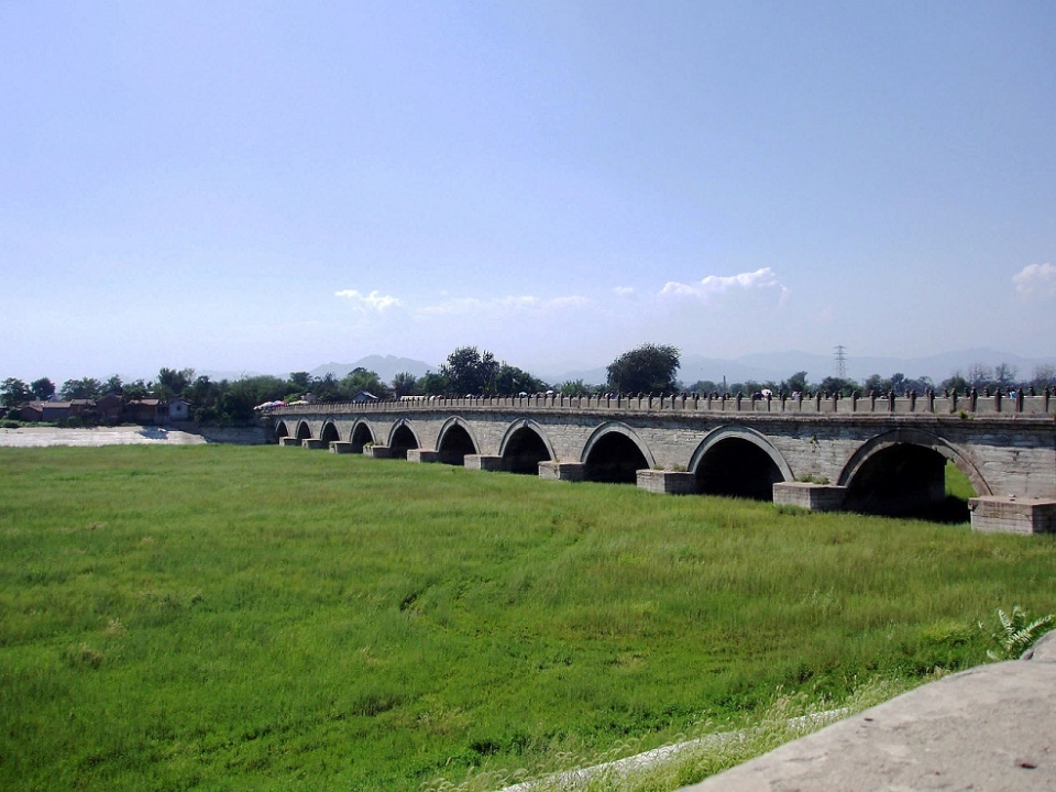 베이징의 마르코 폴로 다리(盧溝橋) /위키피디아