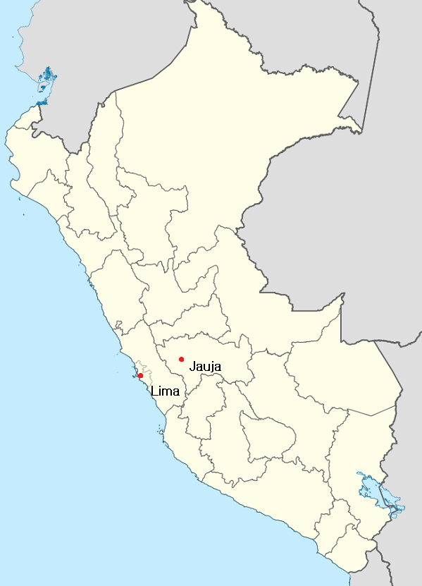 리마와 하우하의 위치 /위키피디아