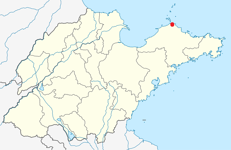 펑라이 수성의 위치 /위키피디아