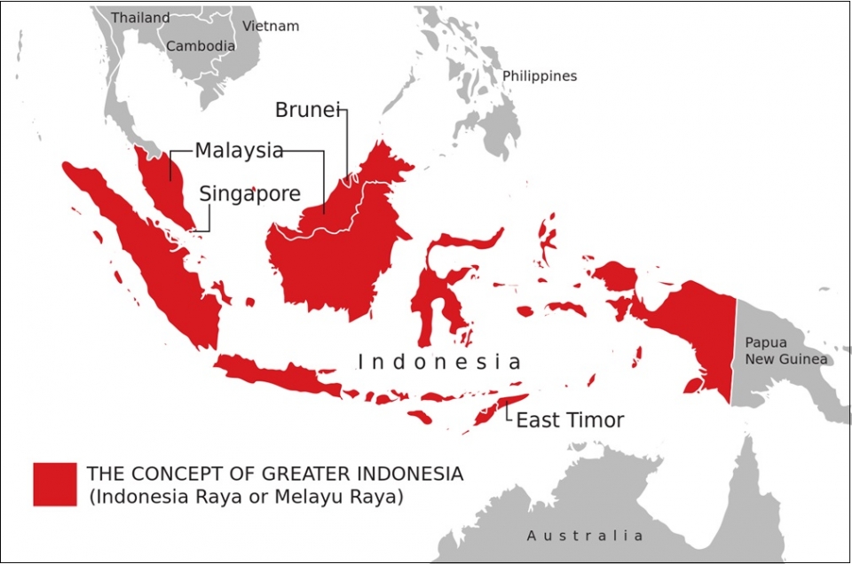 대인도네시아 영역 /위키피디아