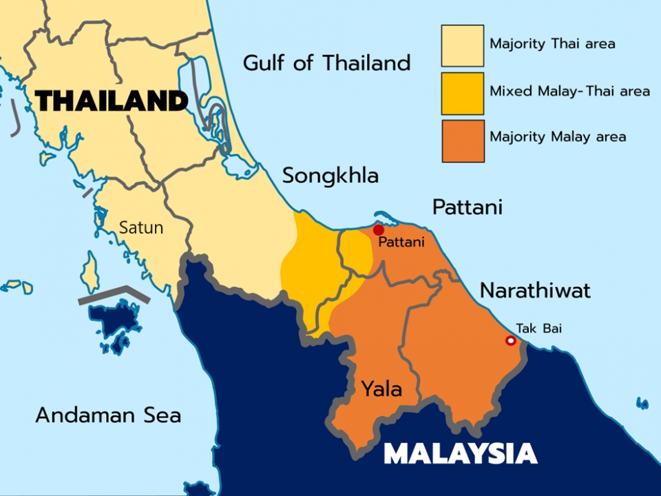 태국 남부 파타니 분쟁지역 /위키피디아