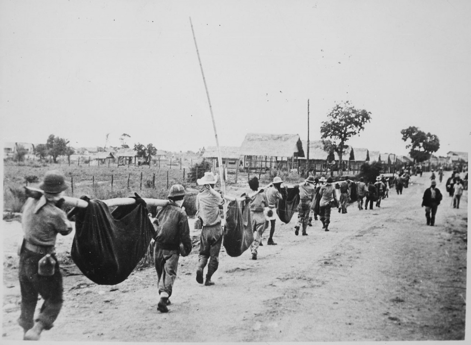 1942년 4월에 있었던 ‘죽음의 바탄 행진’ /위키피디아